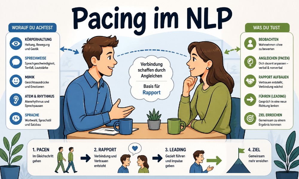 Pacing im NLP, Rapport und Kommunikation verbessern