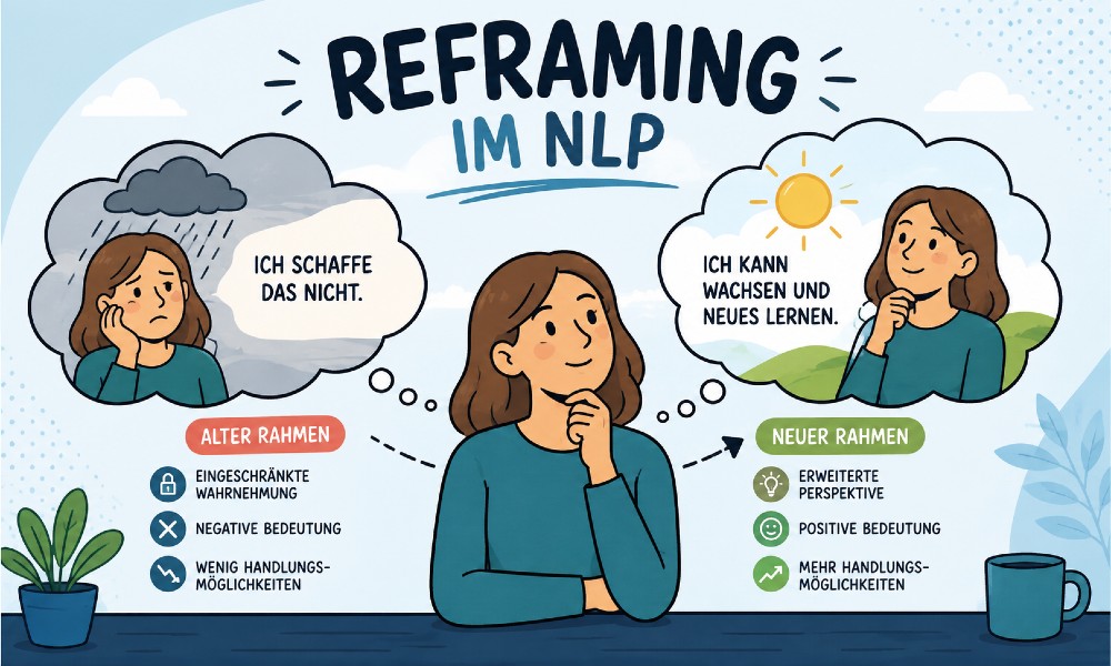 Reframing im NLP, eine andere Sichtweise kann alles verändern
